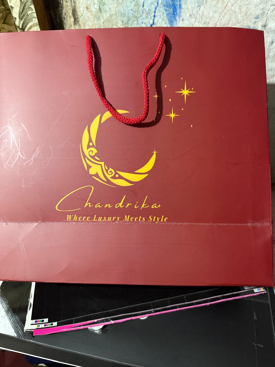 Paper bag manufactured for Chandrika