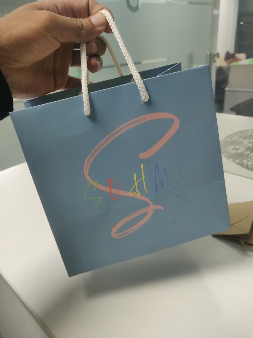 Paper bag manufactured for Sohm