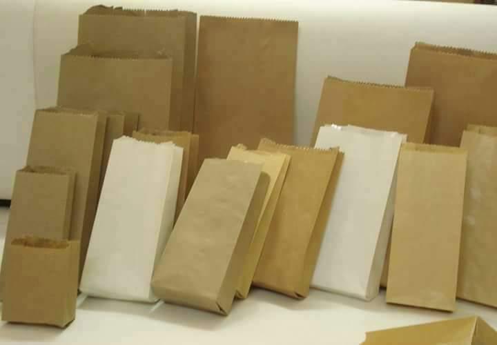 Flat Food & Grocery Bag manufactured by International Paper Bag