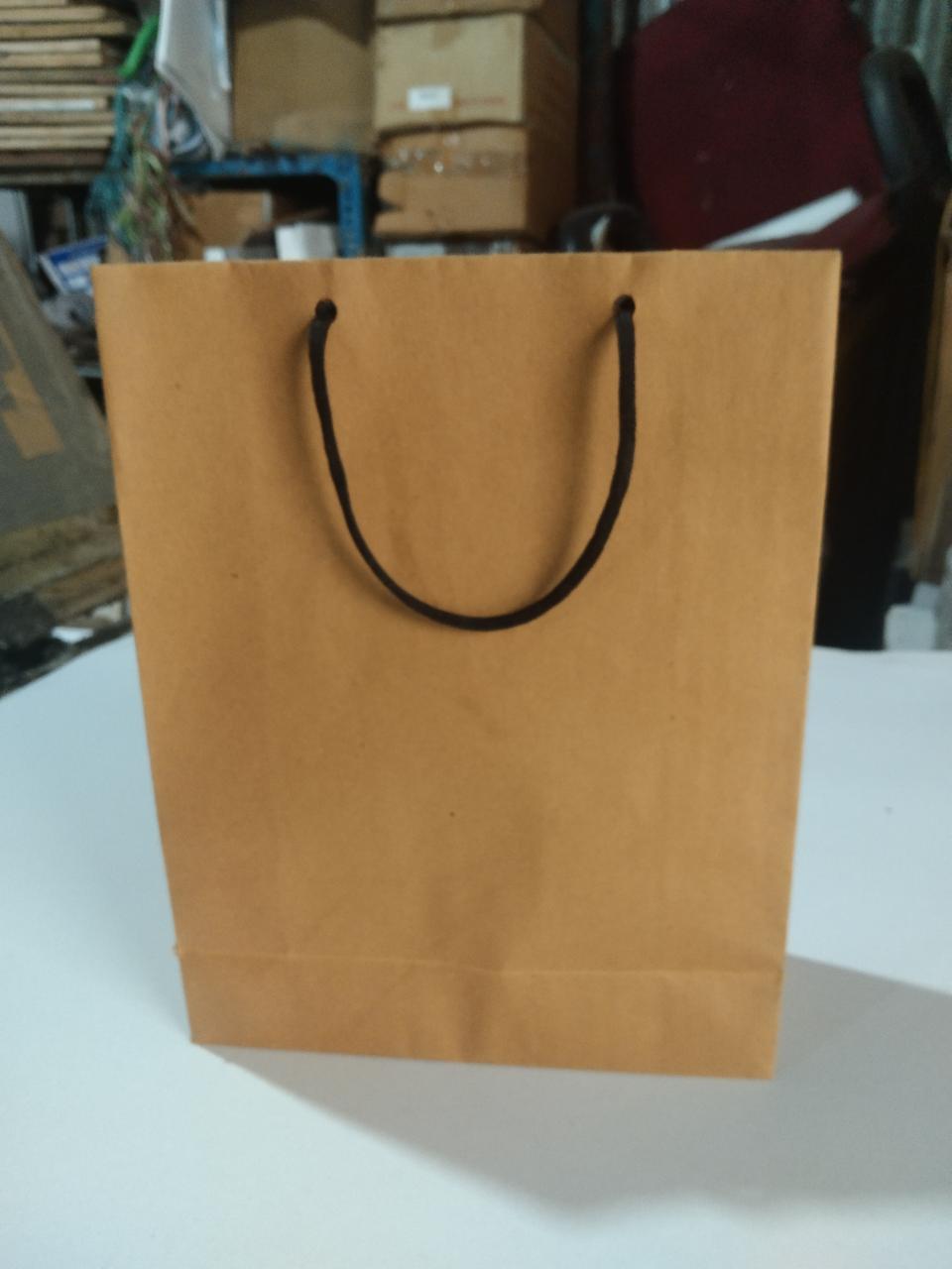 Plain Rope Handle Kraft Bag manufactured by International Paper Bag