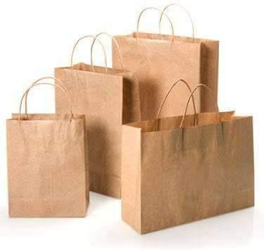 Twisted Handle Kraft Bag manufactured by International Paper Bag